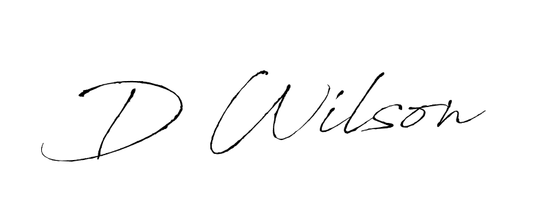 Antro_Vectra is a professional signature style that is perfect for those who want to add a touch of class to their signature. It is also a great choice for those who want to make their signature more unique. Get D Wilson name to fancy signature for free. D Wilson signature style 6 images and pictures png