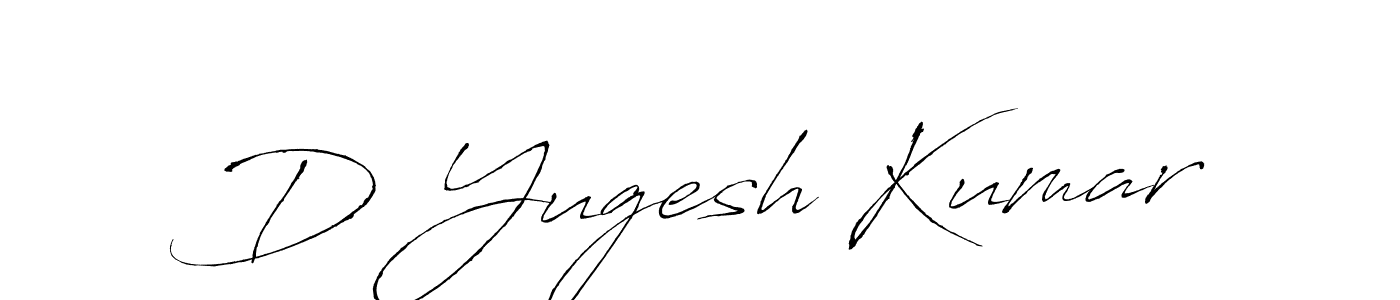 This is the best signature style for the D Yugesh Kumar name. Also you like these signature font (Antro_Vectra). Mix name signature. D Yugesh Kumar signature style 6 images and pictures png