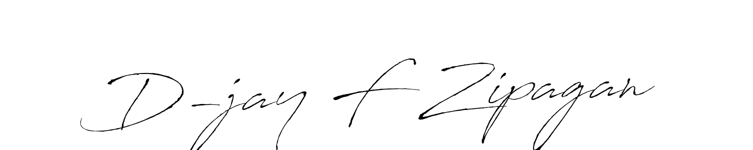 How to make D-jay F Zipagan signature? Antro_Vectra is a professional autograph style. Create handwritten signature for D-jay F Zipagan name. D-jay F Zipagan signature style 6 images and pictures png