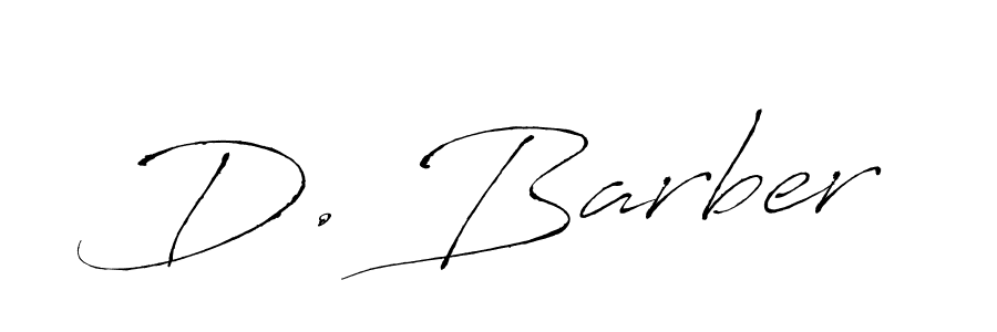 Similarly Antro_Vectra is the best handwritten signature design. Signature creator online .You can use it as an online autograph creator for name D. Barber. D. Barber signature style 6 images and pictures png