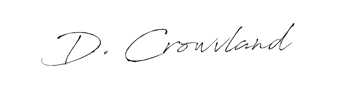 Make a beautiful signature design for name D. Crowvland. Use this online signature maker to create a handwritten signature for free. D. Crowvland signature style 6 images and pictures png