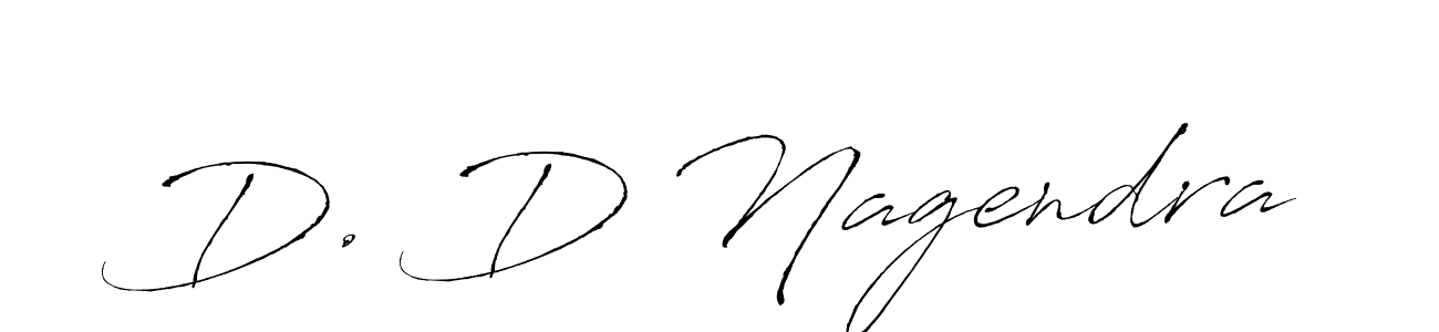 Create a beautiful signature design for name D. D Nagendra. With this signature (Antro_Vectra) fonts, you can make a handwritten signature for free. D. D Nagendra signature style 6 images and pictures png