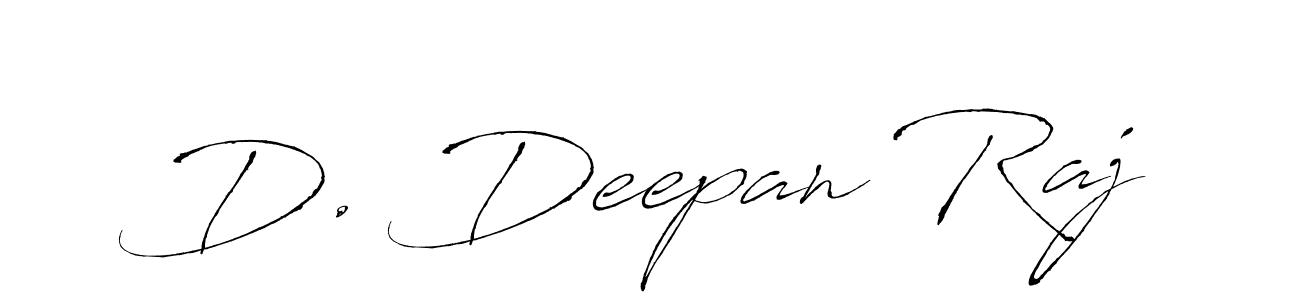 Design your own signature with our free online signature maker. With this signature software, you can create a handwritten (Antro_Vectra) signature for name D. Deepan Raj. D. Deepan Raj signature style 6 images and pictures png