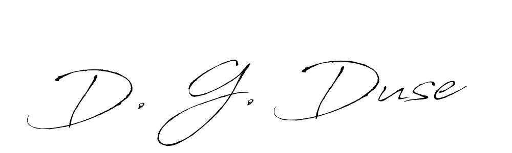 It looks lik you need a new signature style for name D. G. Duse. Design unique handwritten (Antro_Vectra) signature with our free signature maker in just a few clicks. D. G. Duse signature style 6 images and pictures png