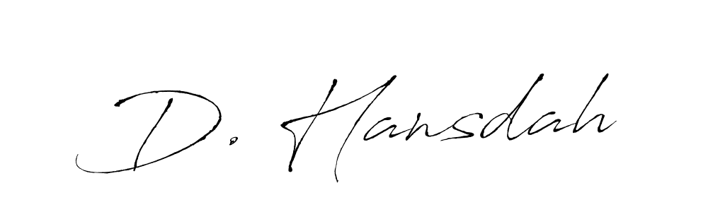 Best and Professional Signature Style for D. Hansdah. Antro_Vectra Best Signature Style Collection. D. Hansdah signature style 6 images and pictures png
