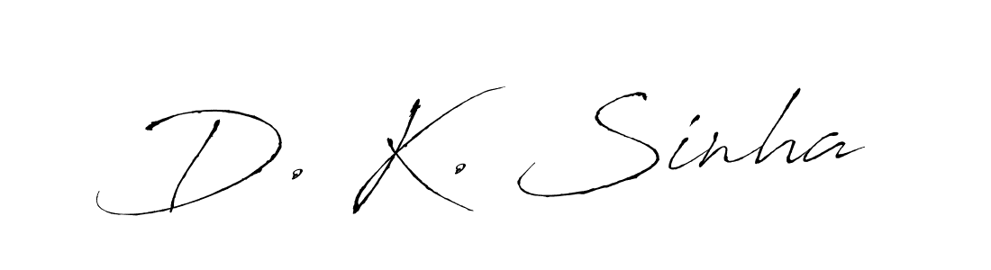 Make a beautiful signature design for name D. K. Sinha. Use this online signature maker to create a handwritten signature for free. D. K. Sinha signature style 6 images and pictures png