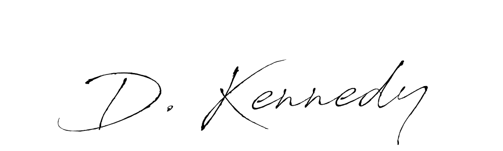 Create a beautiful signature design for name D. Kennedy. With this signature (Antro_Vectra) fonts, you can make a handwritten signature for free. D. Kennedy signature style 6 images and pictures png