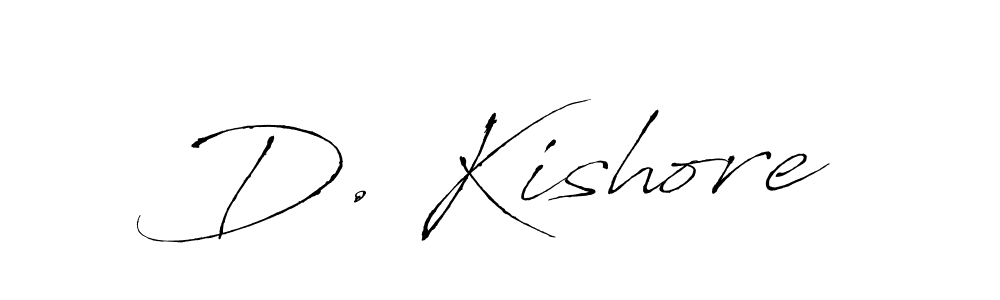 Make a beautiful signature design for name D. Kishore. Use this online signature maker to create a handwritten signature for free. D. Kishore signature style 6 images and pictures png