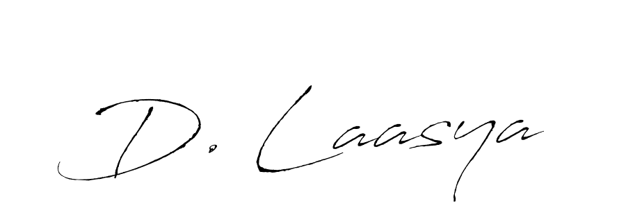 How to Draw D. Laasya signature style? Antro_Vectra is a latest design signature styles for name D. Laasya. D. Laasya signature style 6 images and pictures png