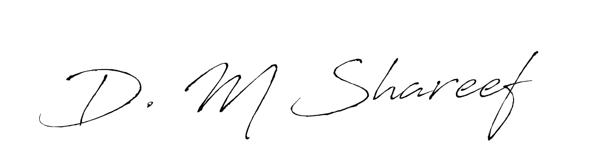 How to Draw D. M Shareef signature style? Antro_Vectra is a latest design signature styles for name D. M Shareef. D. M Shareef signature style 6 images and pictures png