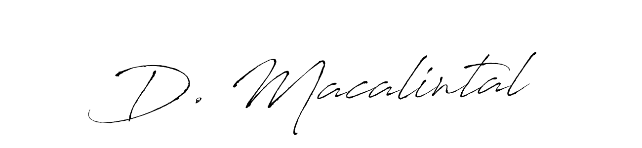 Make a short D. Macalintal signature style. Manage your documents anywhere anytime using Antro_Vectra. Create and add eSignatures, submit forms, share and send files easily. D. Macalintal signature style 6 images and pictures png