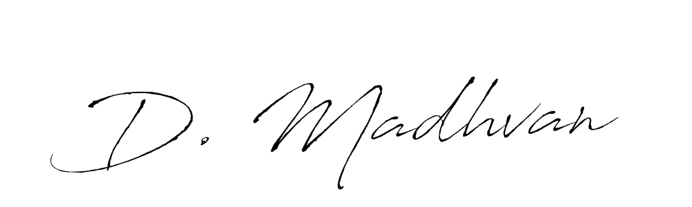 It looks lik you need a new signature style for name D. Madhvan. Design unique handwritten (Antro_Vectra) signature with our free signature maker in just a few clicks. D. Madhvan signature style 6 images and pictures png