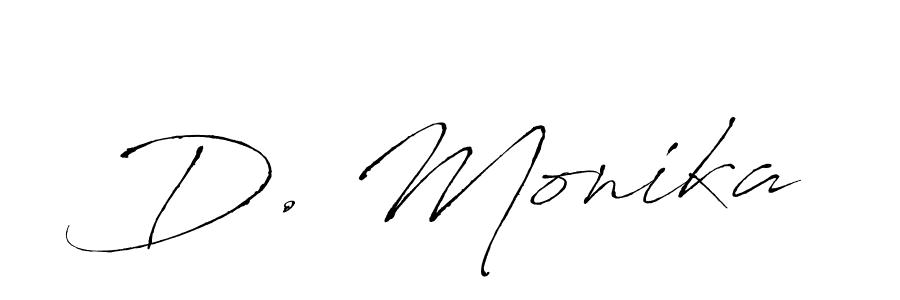 Best and Professional Signature Style for D. Monika. Antro_Vectra Best Signature Style Collection. D. Monika signature style 6 images and pictures png