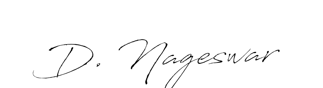 D. Nageswar stylish signature style. Best Handwritten Sign (Antro_Vectra) for my name. Handwritten Signature Collection Ideas for my name D. Nageswar. D. Nageswar signature style 6 images and pictures png