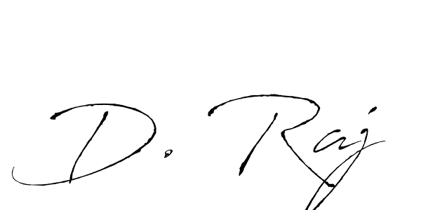 How to make D. Raj signature? Antro_Vectra is a professional autograph style. Create handwritten signature for D. Raj name. D. Raj signature style 6 images and pictures png