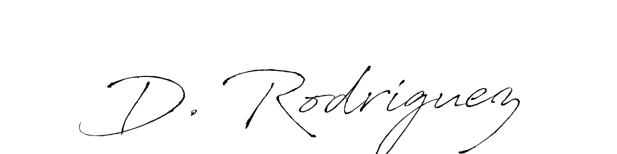 Also You can easily find your signature by using the search form. We will create D. Rodriguez name handwritten signature images for you free of cost using Antro_Vectra sign style. D. Rodriguez signature style 6 images and pictures png