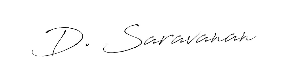 Make a beautiful signature design for name D. Saravanan. Use this online signature maker to create a handwritten signature for free. D. Saravanan signature style 6 images and pictures png