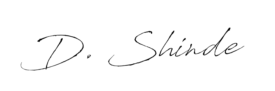 You should practise on your own different ways (Antro_Vectra) to write your name (D. Shinde) in signature. don't let someone else do it for you. D. Shinde signature style 6 images and pictures png