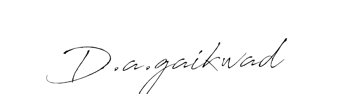 Once you've used our free online signature maker to create your best signature Antro_Vectra style, it's time to enjoy all of the benefits that D.a.gaikwad name signing documents. D.a.gaikwad signature style 6 images and pictures png