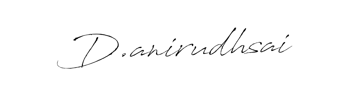 How to Draw D.anirudhsai signature style? Antro_Vectra is a latest design signature styles for name D.anirudhsai. D.anirudhsai signature style 6 images and pictures png