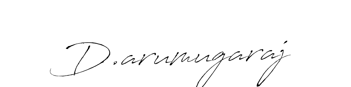 The best way (Antro_Vectra) to make a short signature is to pick only two or three words in your name. The name D.arumugaraj include a total of six letters. For converting this name. D.arumugaraj signature style 6 images and pictures png