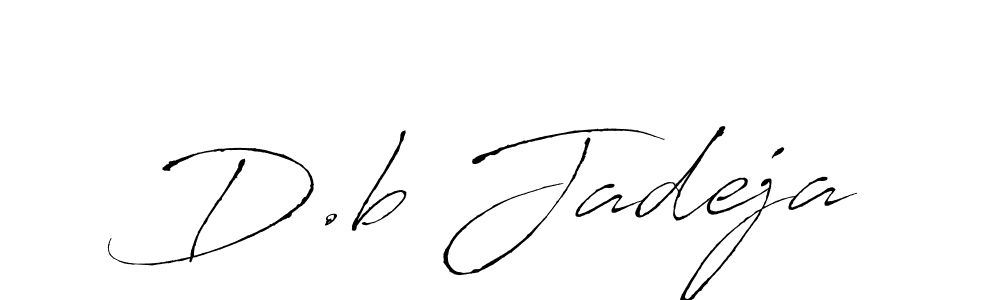 You should practise on your own different ways (Antro_Vectra) to write your name (D.b Jadeja) in signature. don't let someone else do it for you. D.b Jadeja signature style 6 images and pictures png