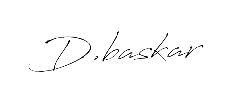 How to Draw D.baskar signature style? Antro_Vectra is a latest design signature styles for name D.baskar. D.baskar signature style 6 images and pictures png