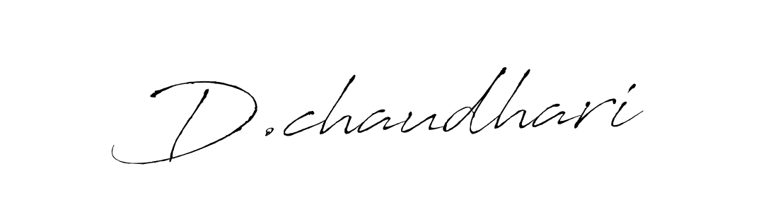 How to Draw D.chaudhari signature style? Antro_Vectra is a latest design signature styles for name D.chaudhari. D.chaudhari signature style 6 images and pictures png