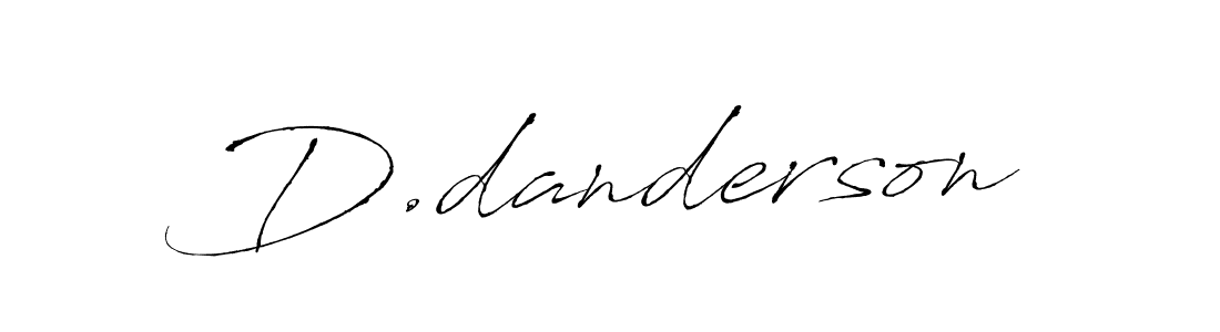 Also we have D.danderson name is the best signature style. Create professional handwritten signature collection using Antro_Vectra autograph style. D.danderson signature style 6 images and pictures png