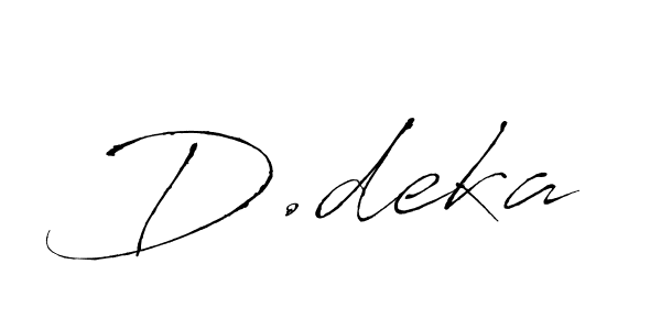 Also You can easily find your signature by using the search form. We will create D.deka name handwritten signature images for you free of cost using Antro_Vectra sign style. D.deka signature style 6 images and pictures png