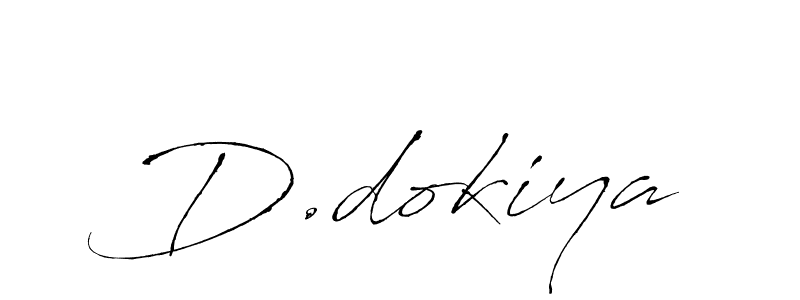 Antro_Vectra is a professional signature style that is perfect for those who want to add a touch of class to their signature. It is also a great choice for those who want to make their signature more unique. Get D.dokiya name to fancy signature for free. D.dokiya signature style 6 images and pictures png