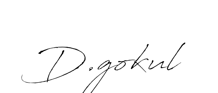 You should practise on your own different ways (Antro_Vectra) to write your name (D.gokul) in signature. don't let someone else do it for you. D.gokul signature style 6 images and pictures png