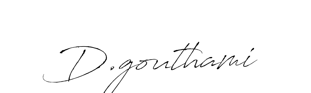 How to Draw D.gouthami signature style? Antro_Vectra is a latest design signature styles for name D.gouthami. D.gouthami signature style 6 images and pictures png