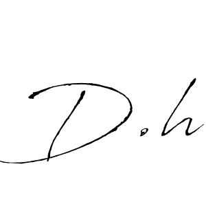 Make a beautiful signature design for name D.h. Use this online signature maker to create a handwritten signature for free. D.h signature style 6 images and pictures png