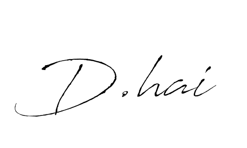 Make a beautiful signature design for name D.hai. Use this online signature maker to create a handwritten signature for free. D.hai signature style 6 images and pictures png