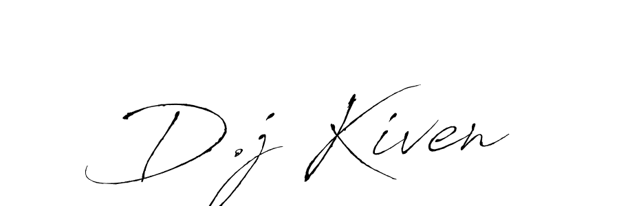Also You can easily find your signature by using the search form. We will create D.j Kiven name handwritten signature images for you free of cost using Antro_Vectra sign style. D.j Kiven signature style 6 images and pictures png