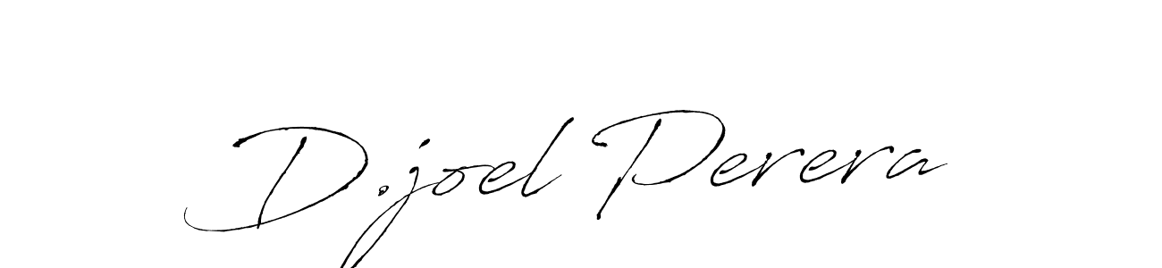The best way (Antro_Vectra) to make a short signature is to pick only two or three words in your name. The name D.joel Perera include a total of six letters. For converting this name. D.joel Perera signature style 6 images and pictures png