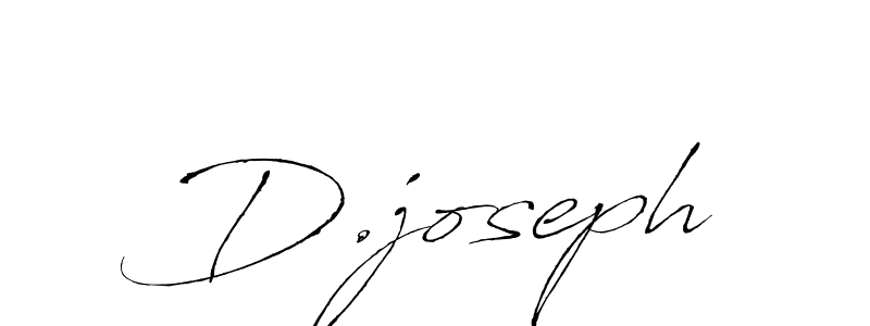 How to make D.joseph name signature. Use Antro_Vectra style for creating short signs online. This is the latest handwritten sign. D.joseph signature style 6 images and pictures png