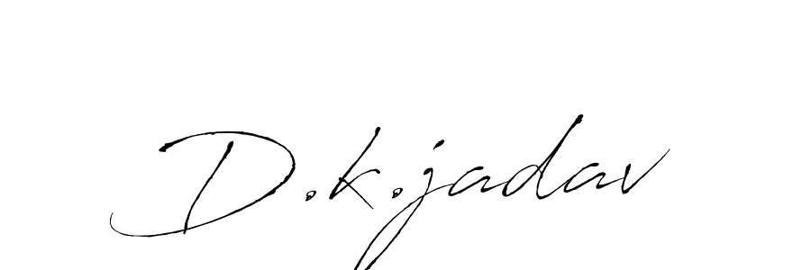 Similarly Antro_Vectra is the best handwritten signature design. Signature creator online .You can use it as an online autograph creator for name D.k.jadav. D.k.jadav signature style 6 images and pictures png