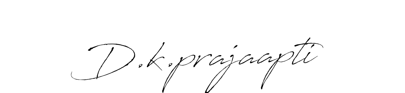 Also we have D.k.prajaapti name is the best signature style. Create professional handwritten signature collection using Antro_Vectra autograph style. D.k.prajaapti signature style 6 images and pictures png