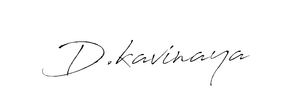 How to make D.kavinaya name signature. Use Antro_Vectra style for creating short signs online. This is the latest handwritten sign. D.kavinaya signature style 6 images and pictures png