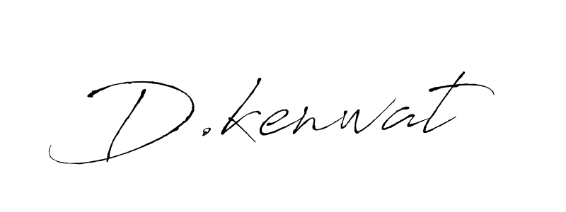 It looks lik you need a new signature style for name D.kenwat. Design unique handwritten (Antro_Vectra) signature with our free signature maker in just a few clicks. D.kenwat signature style 6 images and pictures png