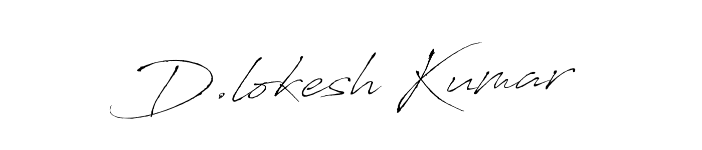 Use a signature maker to create a handwritten signature online. With this signature software, you can design (Antro_Vectra) your own signature for name D.lokesh Kumar. D.lokesh Kumar signature style 6 images and pictures png