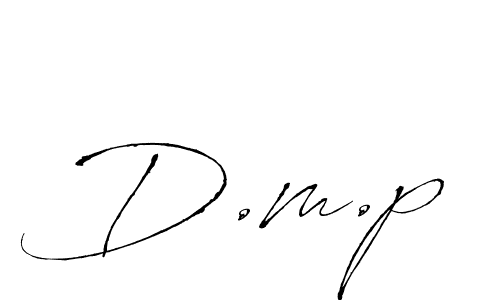 Similarly Antro_Vectra is the best handwritten signature design. Signature creator online .You can use it as an online autograph creator for name D.m.p. D.m.p signature style 6 images and pictures png