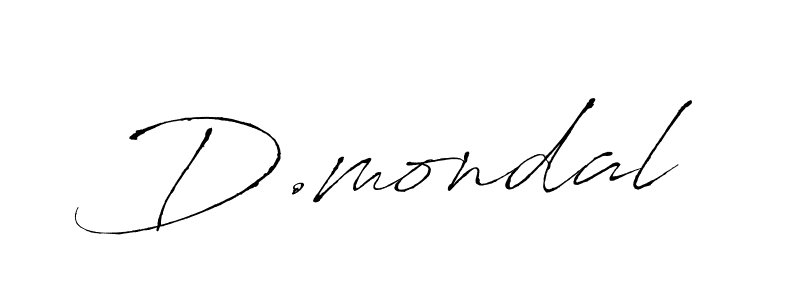 Make a beautiful signature design for name D.mondal. Use this online signature maker to create a handwritten signature for free. D.mondal signature style 6 images and pictures png