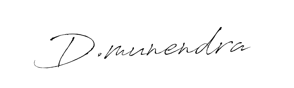 You can use this online signature creator to create a handwritten signature for the name D.munendra. This is the best online autograph maker. D.munendra signature style 6 images and pictures png