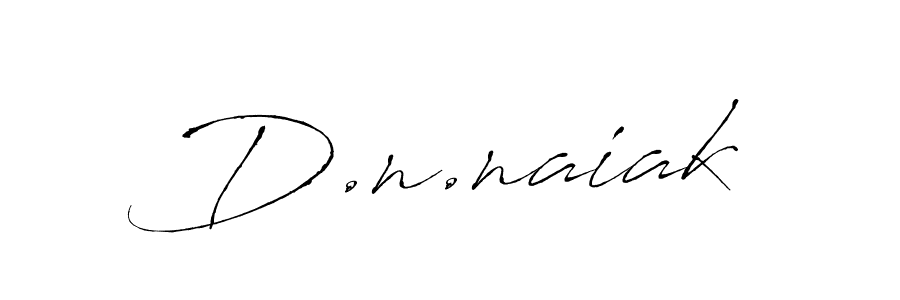 How to make D.n.naiak signature? Antro_Vectra is a professional autograph style. Create handwritten signature for D.n.naiak name. D.n.naiak signature style 6 images and pictures png