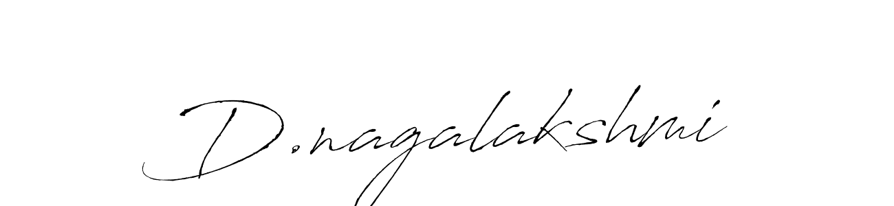 Use a signature maker to create a handwritten signature online. With this signature software, you can design (Antro_Vectra) your own signature for name D.nagalakshmi. D.nagalakshmi signature style 6 images and pictures png