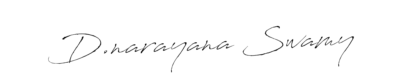 Similarly Antro_Vectra is the best handwritten signature design. Signature creator online .You can use it as an online autograph creator for name D.narayana Swamy. D.narayana Swamy signature style 6 images and pictures png