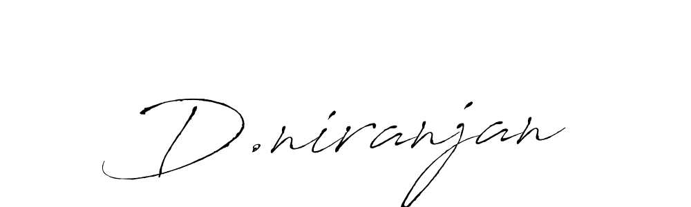 Antro_Vectra is a professional signature style that is perfect for those who want to add a touch of class to their signature. It is also a great choice for those who want to make their signature more unique. Get D.niranjan name to fancy signature for free. D.niranjan signature style 6 images and pictures png